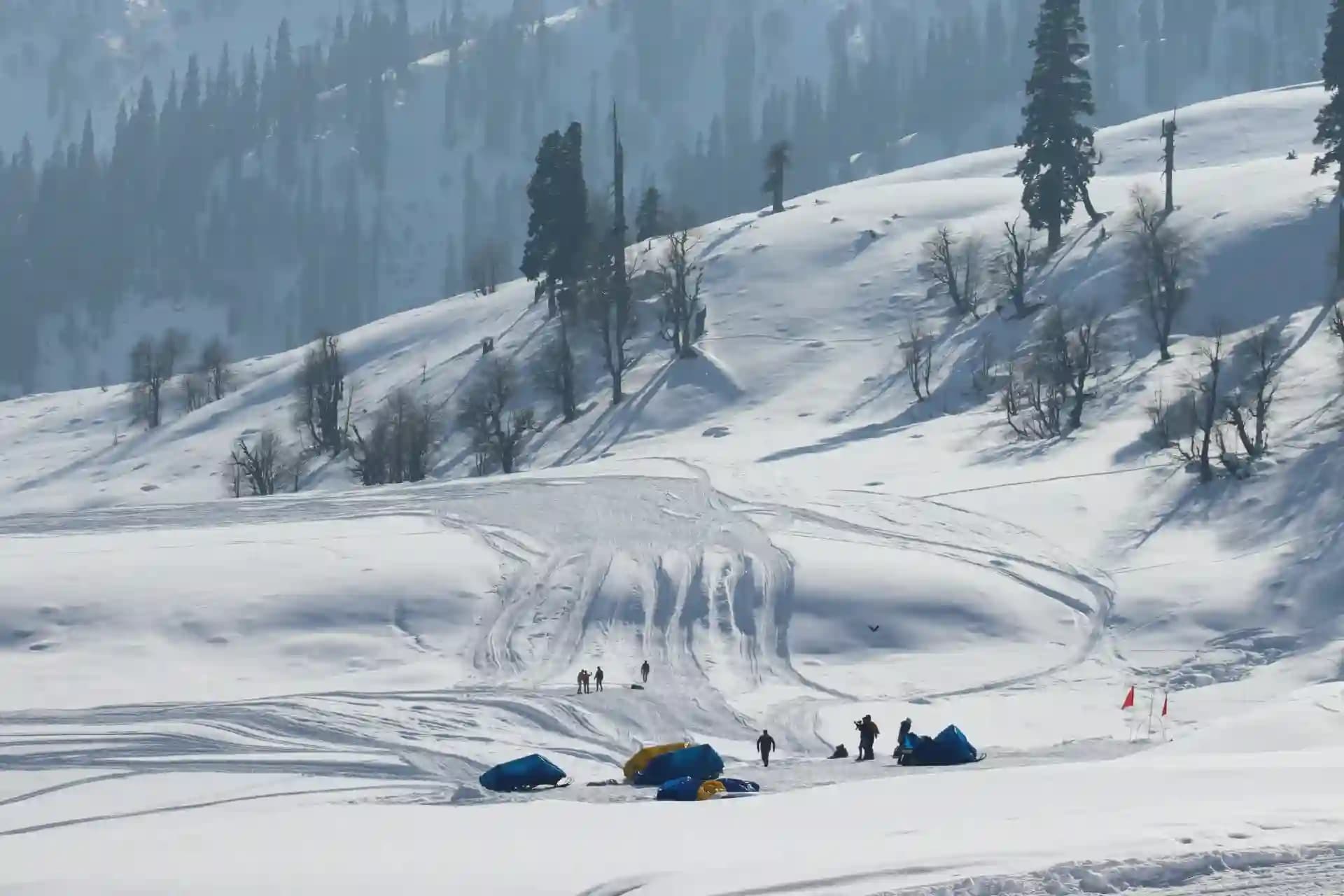Gulmarg is known as "The Meadow of Flowers".