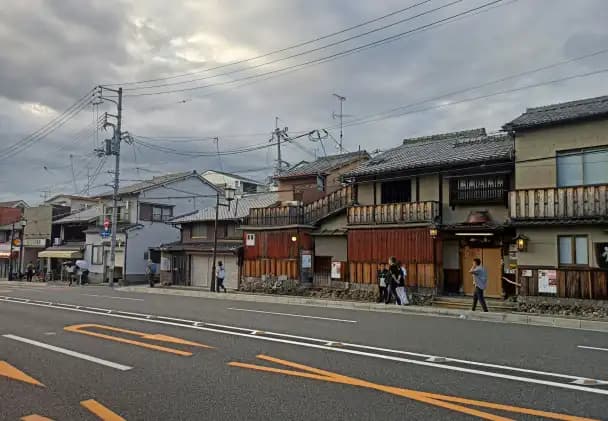 Kyoto streets where locals helped navigate without being intrusive