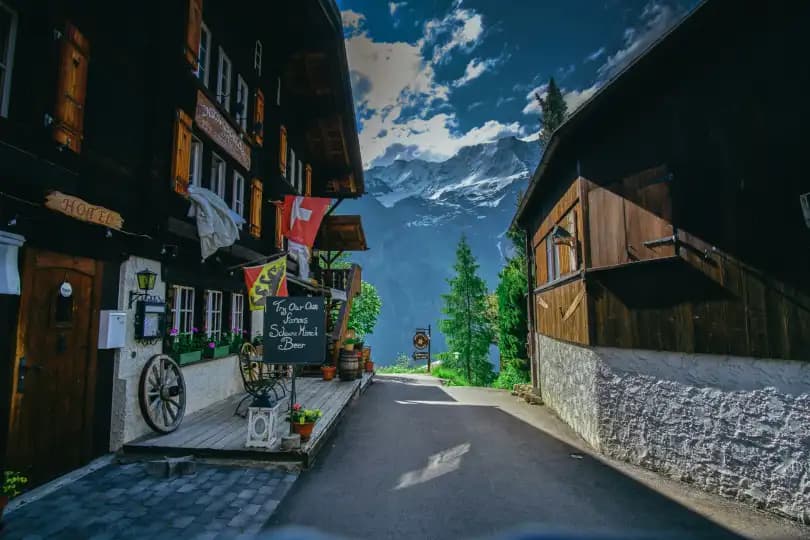 Swiss village
