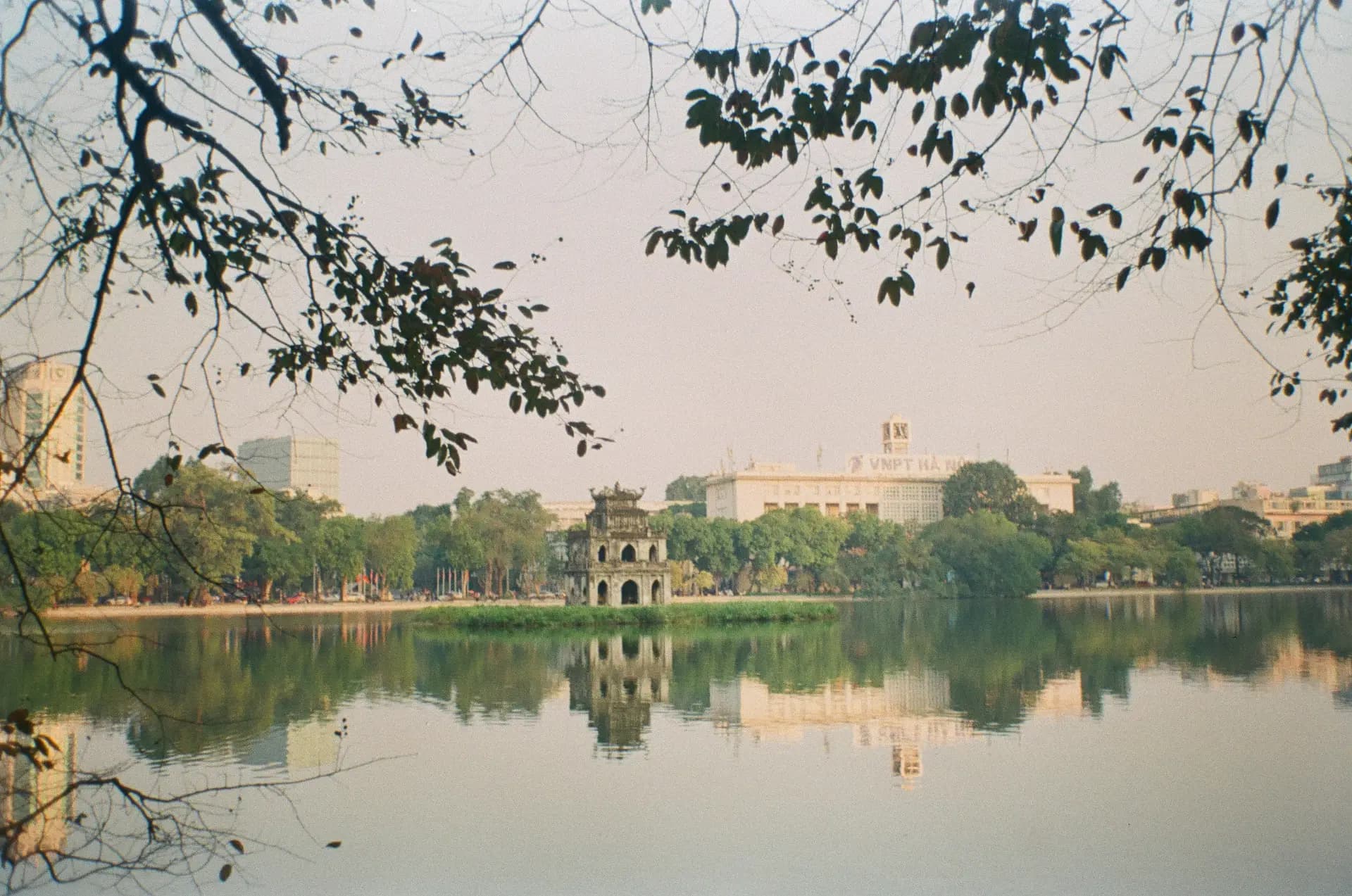 Hoan Kiem Lake Hanoi Vietnam
