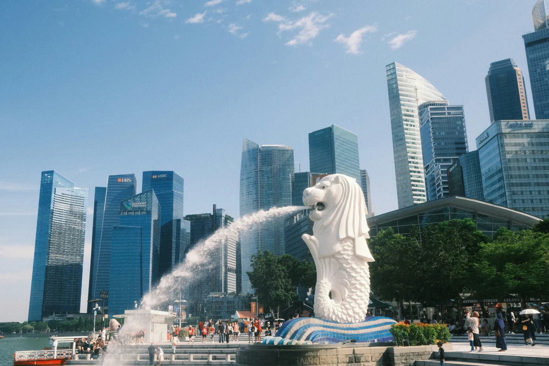 Merlion Park Singapore family sightseeing