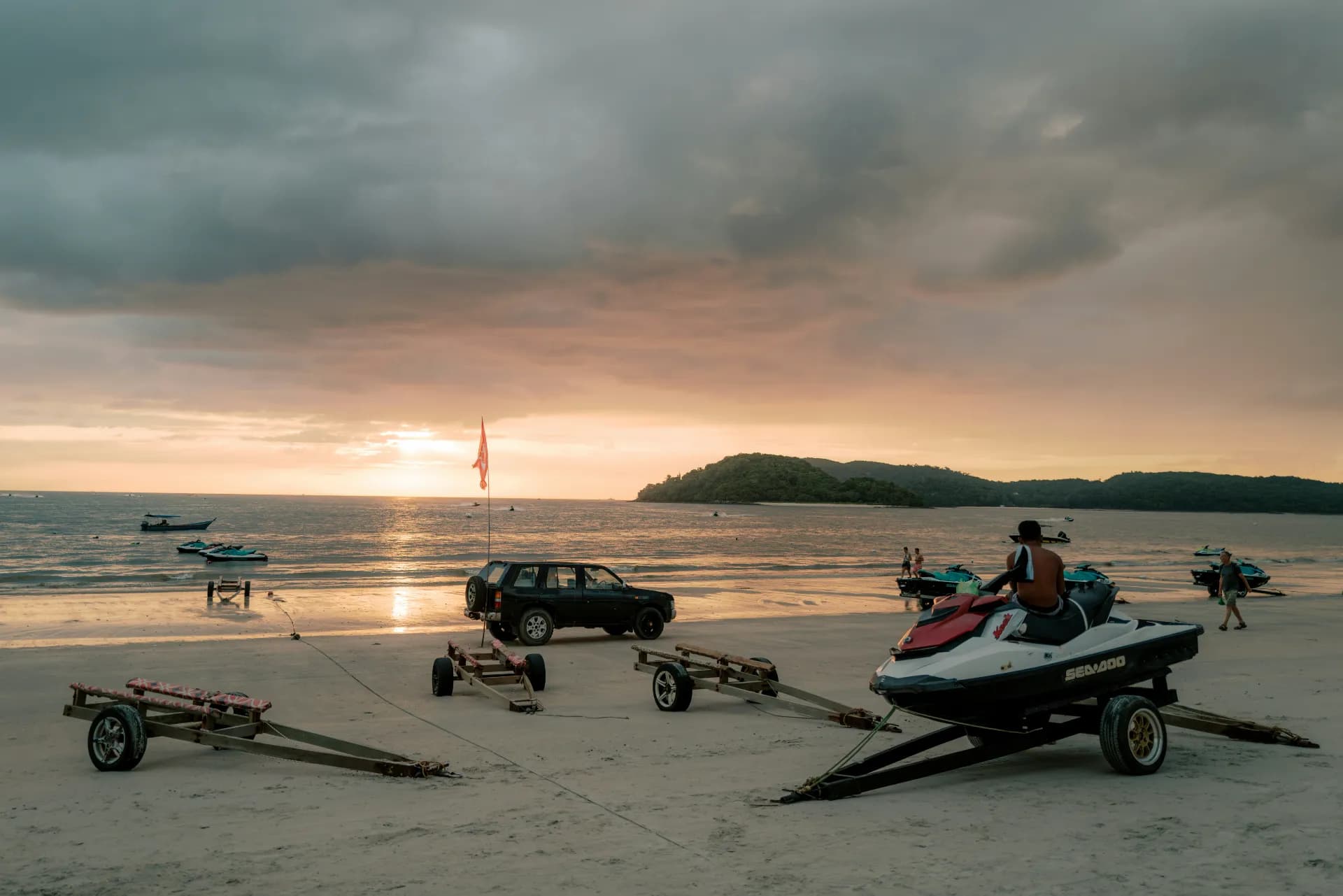 Beach sunset in Langkawi