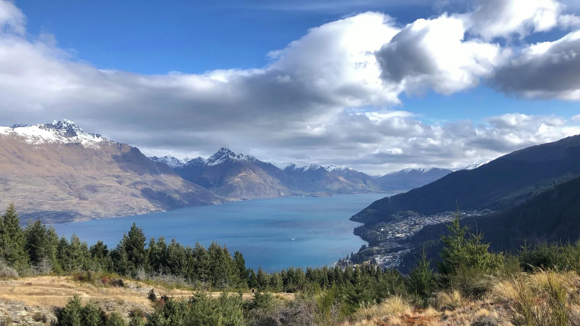 Lake Wakatipu sunset