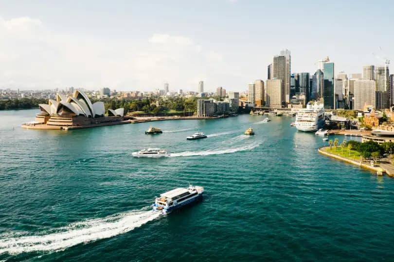 Sydney Opera House Harbour Bridge ferry