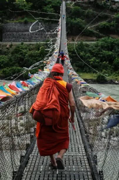Punakha Suspension Bridge + Chimi Lhakhang