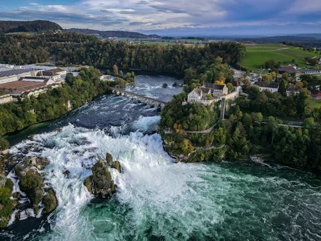 Rhine Falls switzerland