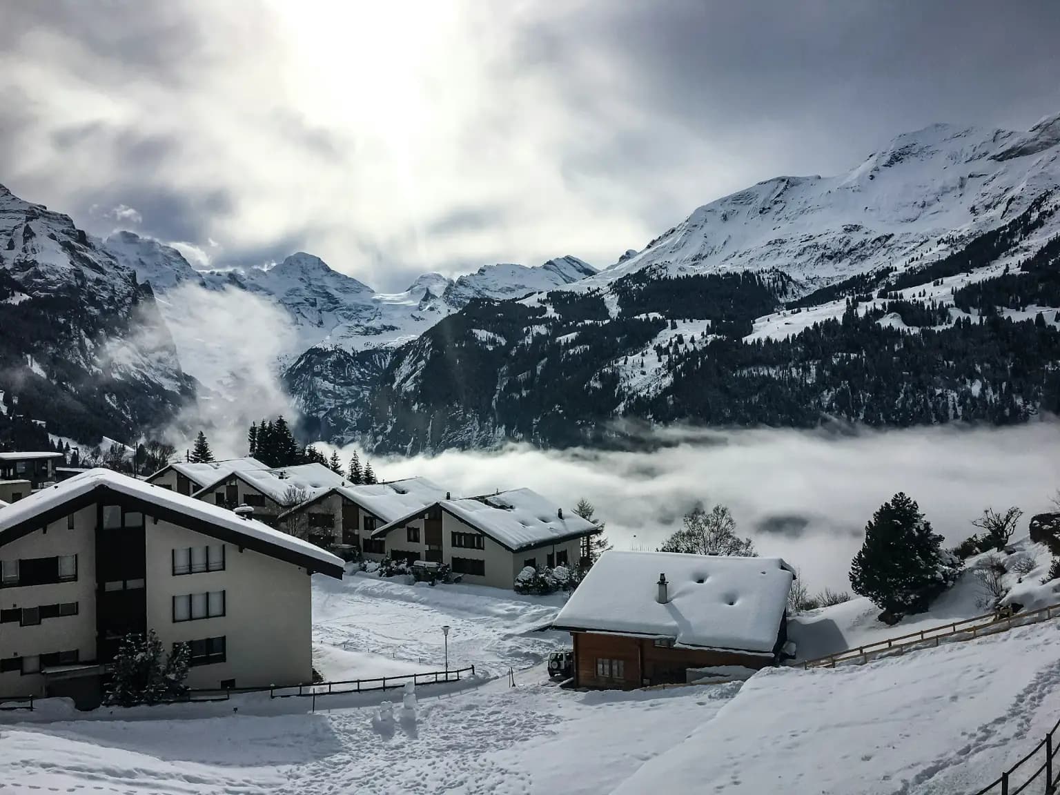 Wengen city