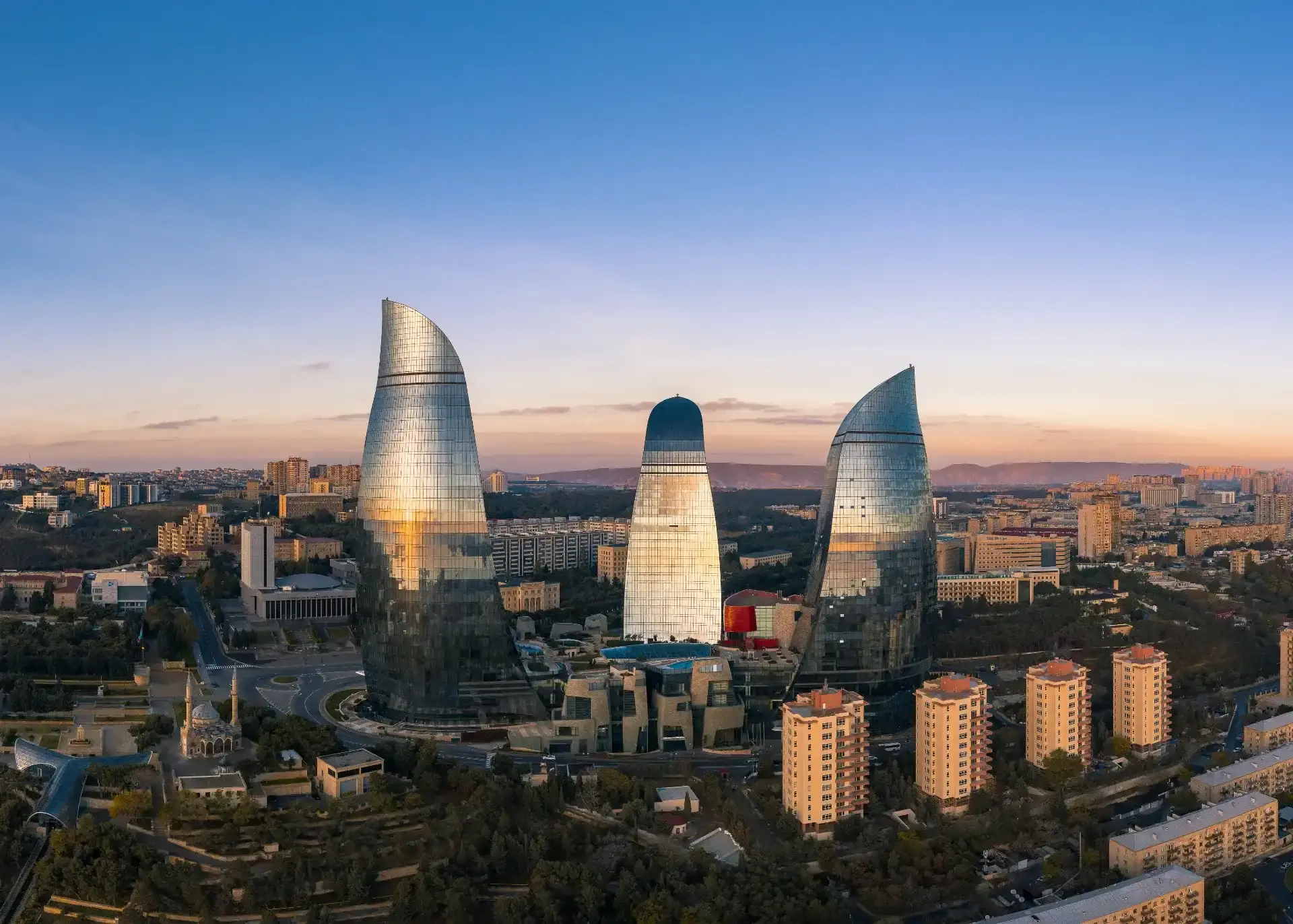 Journey Through Azerbaijan: Baku Flame Towers, Silk Road & Curated Tours