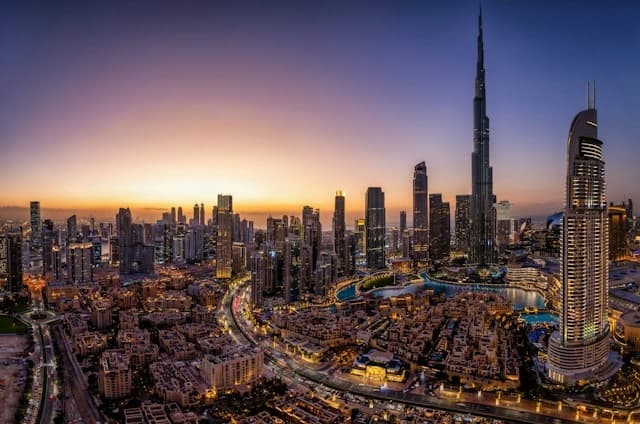 A central Dubai 3 star exterior