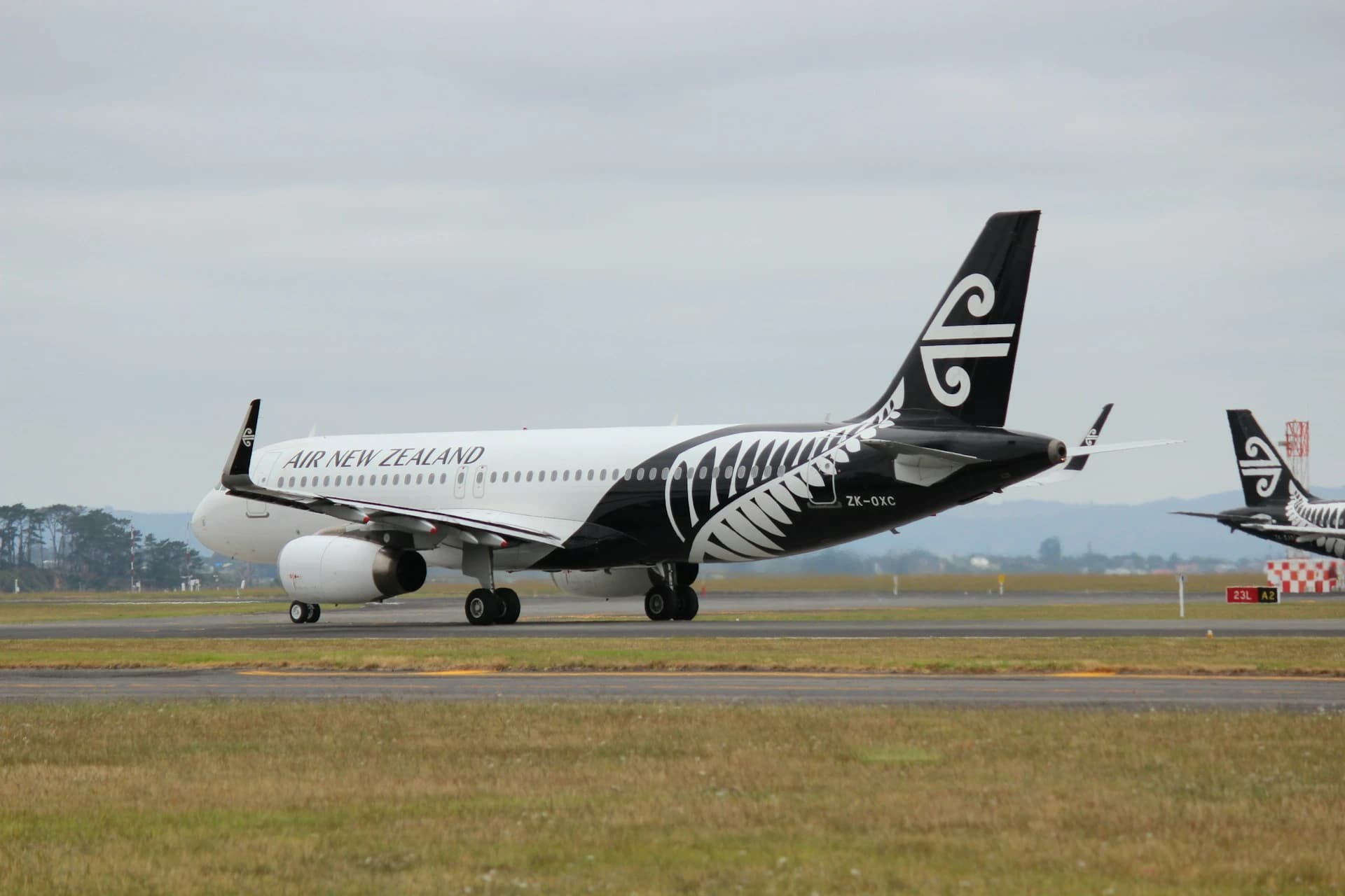 Arrival at Christchurch Airport