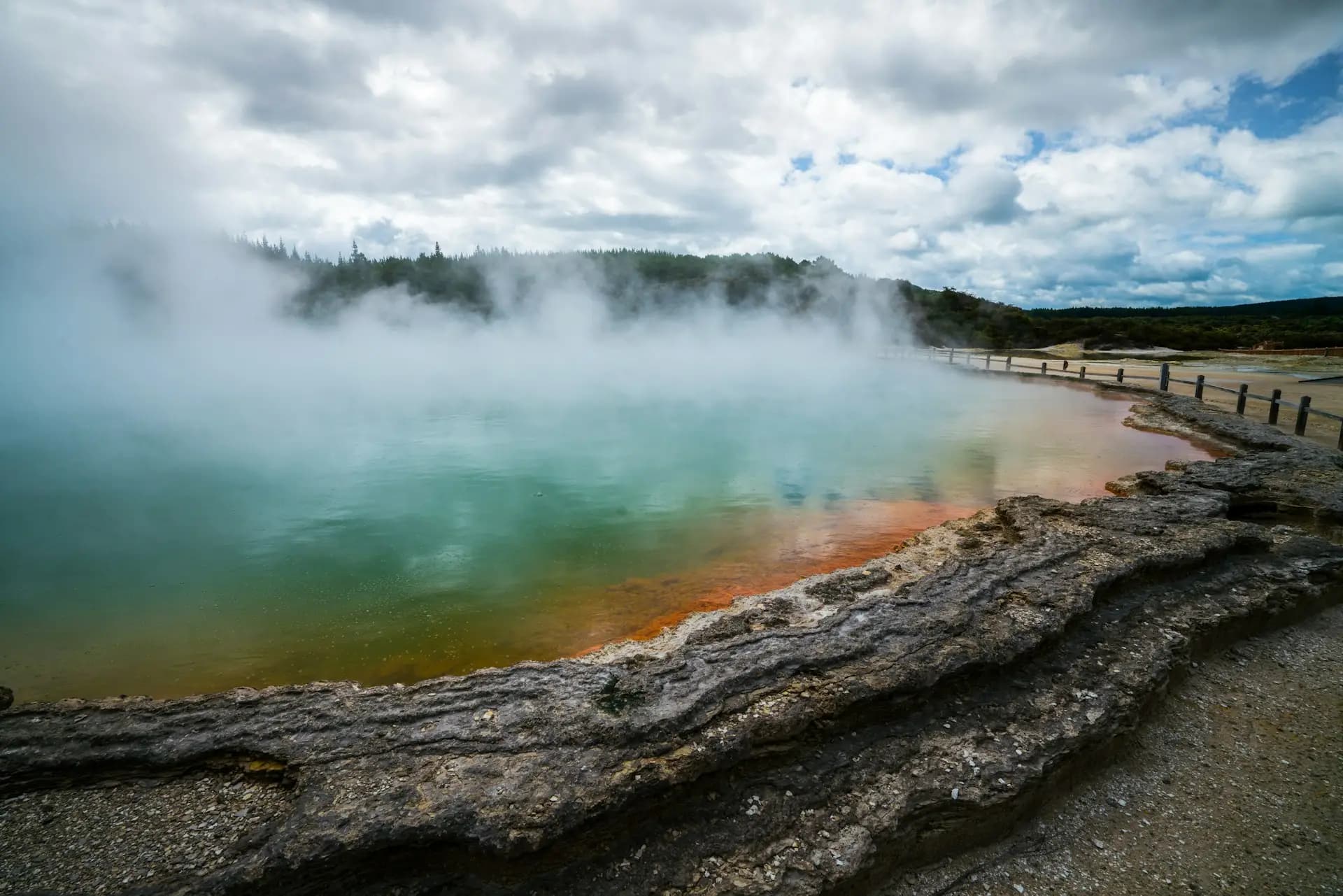 Rotorua geothermal parks