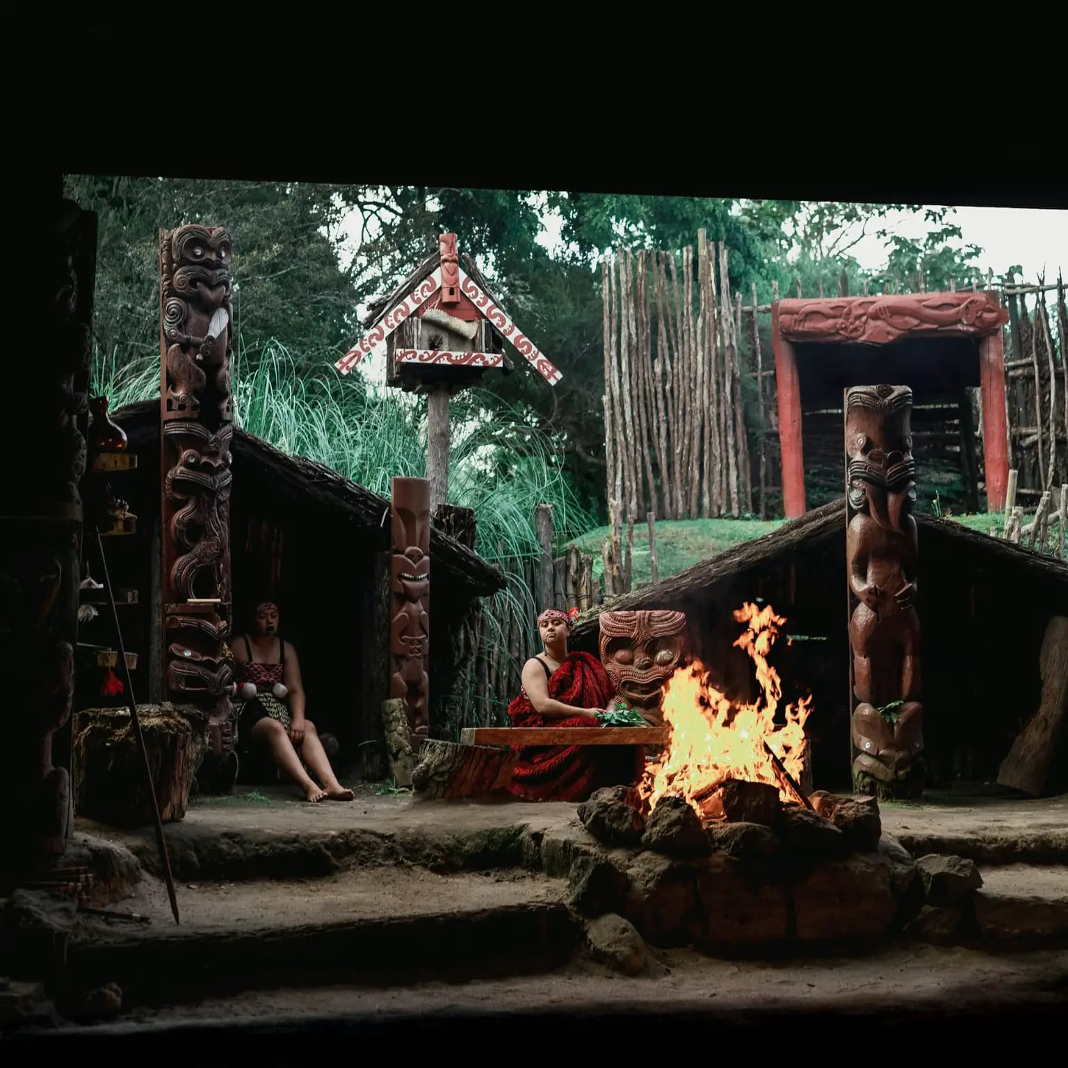 Maori village New Zealand