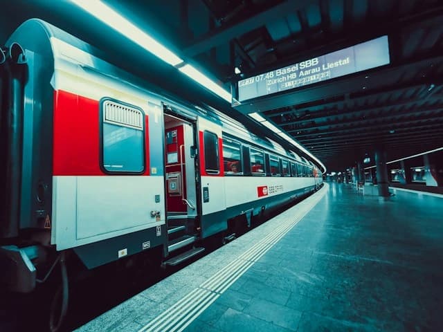 Zurich to Lucerne train