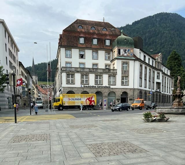 Chur old city town