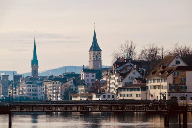 Limmat veiw from roof