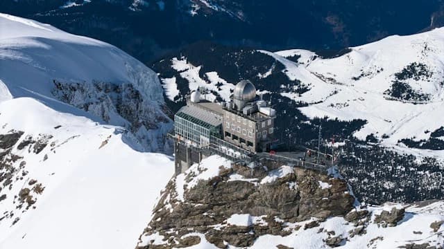 Sphinx observation terrace at Jungfraujoch