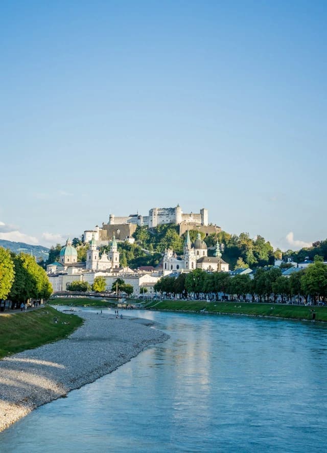 Hohensalzburg Fortress from the courtyard,