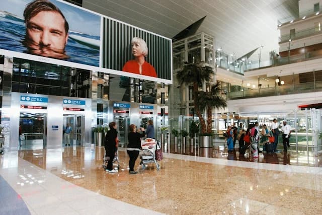 Dubai airport arrivals