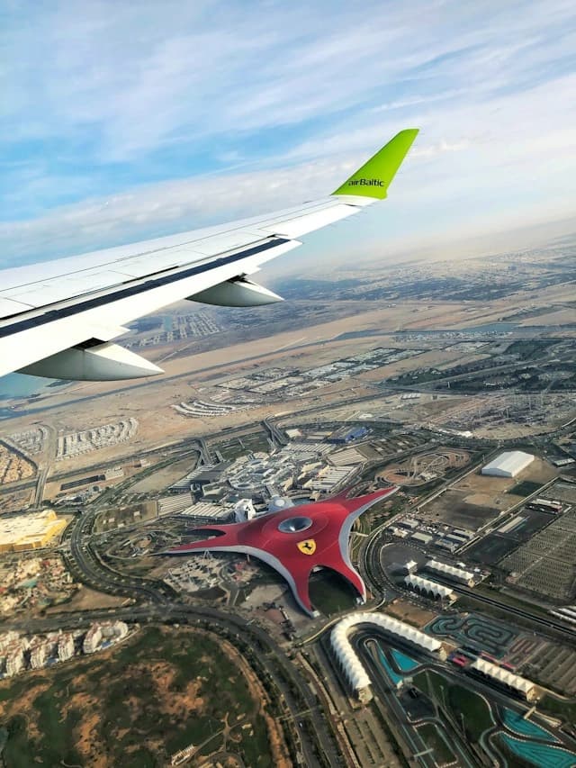 Ferrari World Yas Island Yas Drive Street