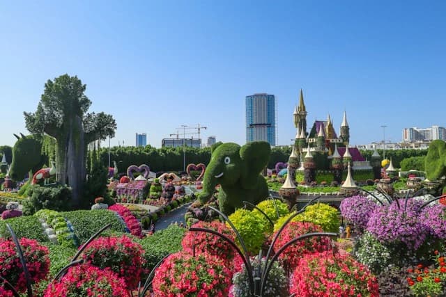 Miracle Garden flower arches