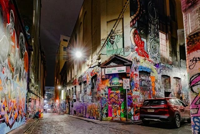 Melbourne Hosier Lane Street Art